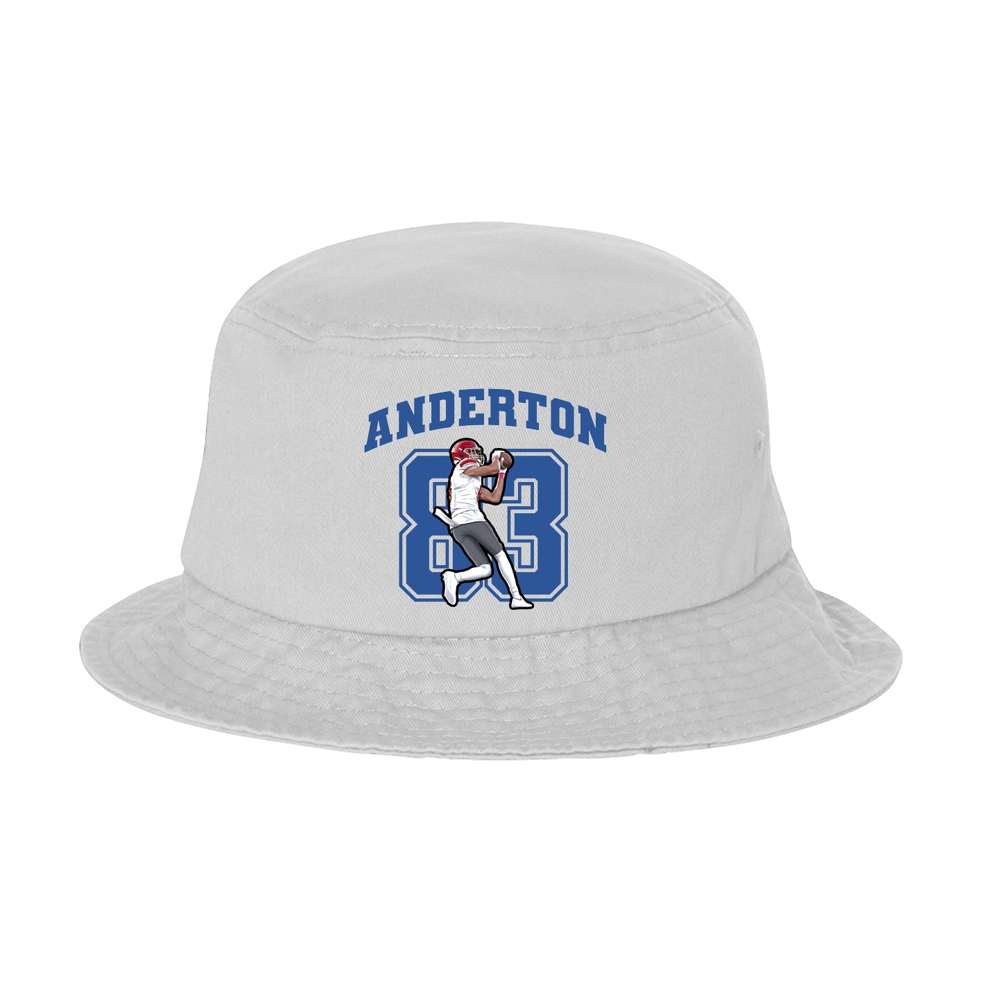 Bucket Cap — Number in White