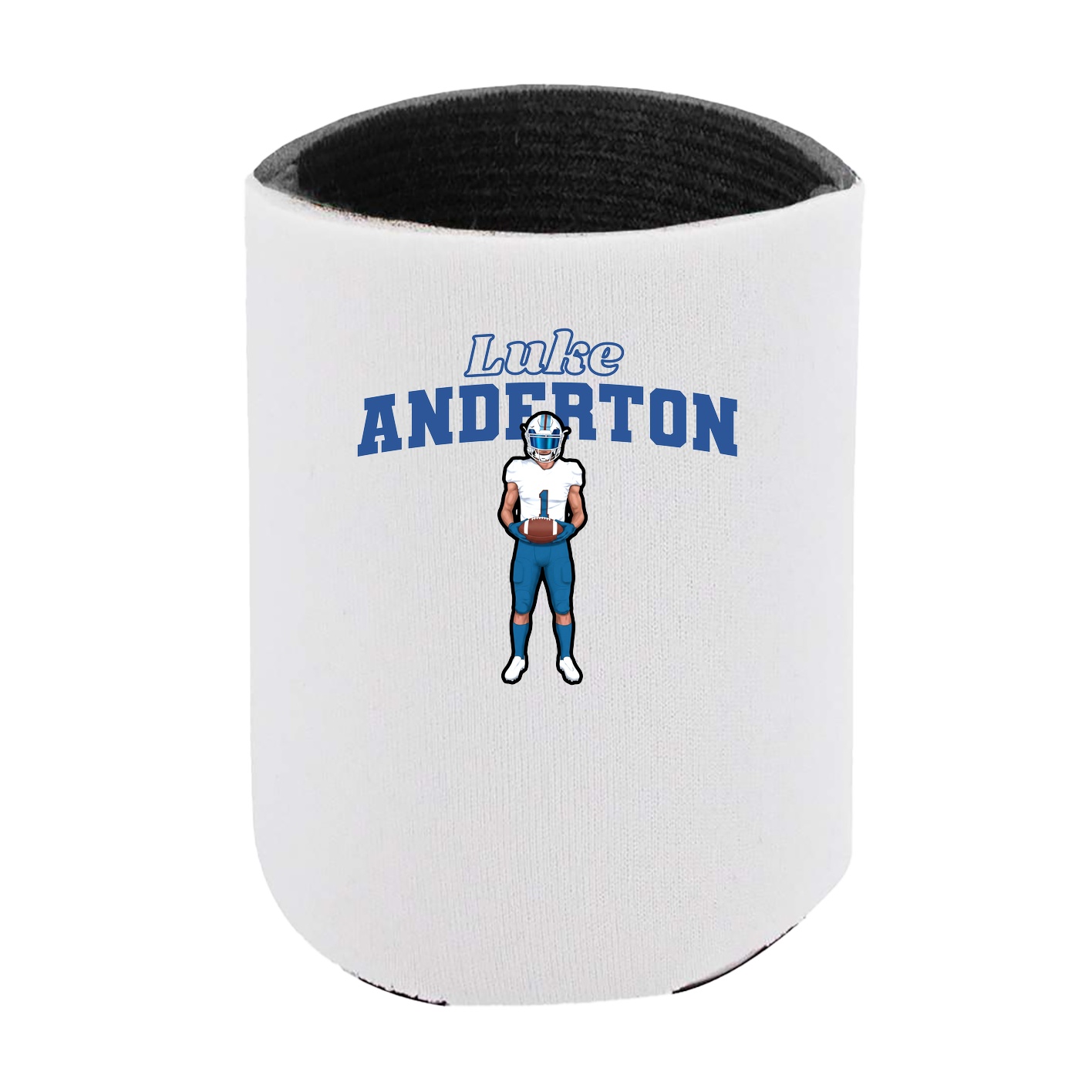 Can Holder — Name Arch in White