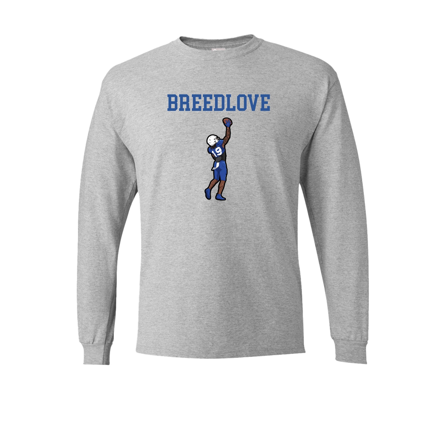 Long Sleeve Tee — Shirsey in Grey