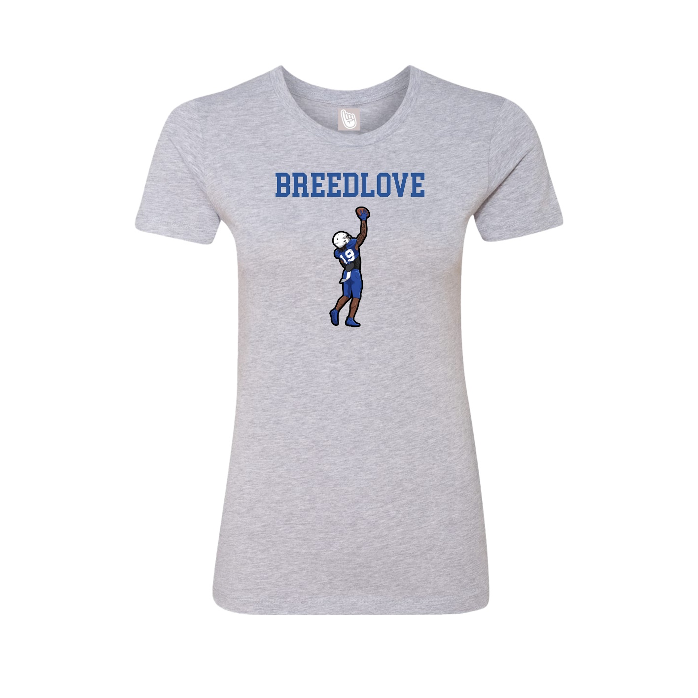 Fitted Women's Tee — Shirsey in Grey