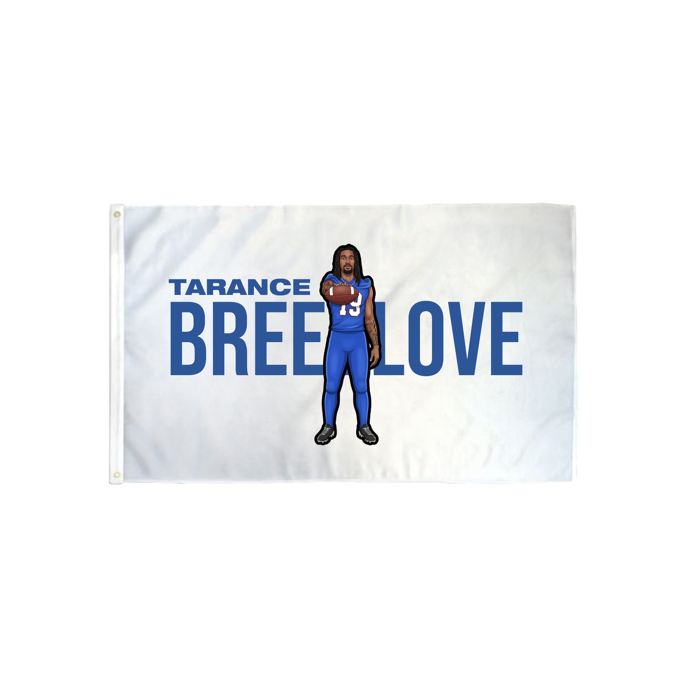 3x5 Flag — Player Name in Classic