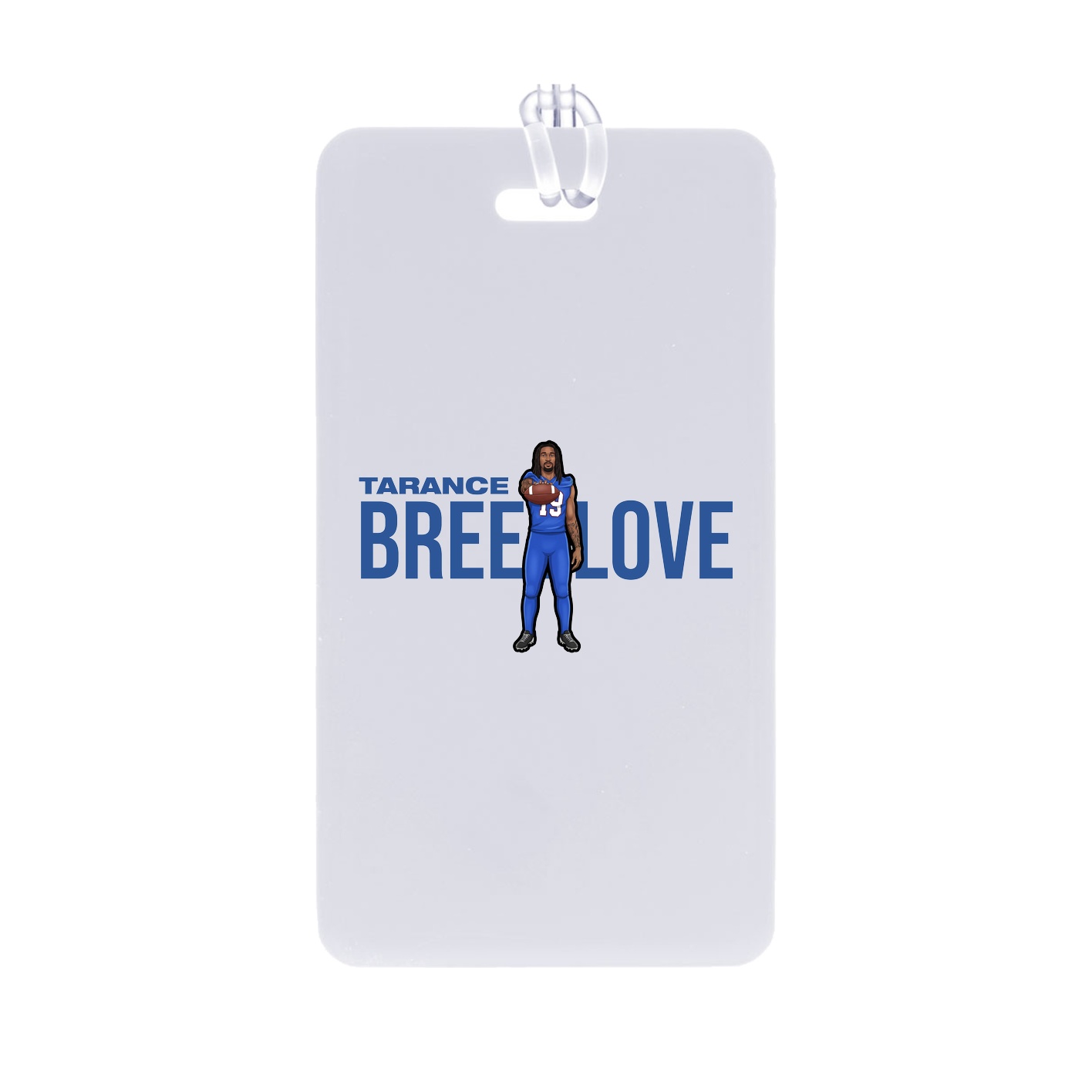 Bag Tag — Player Name in Classic