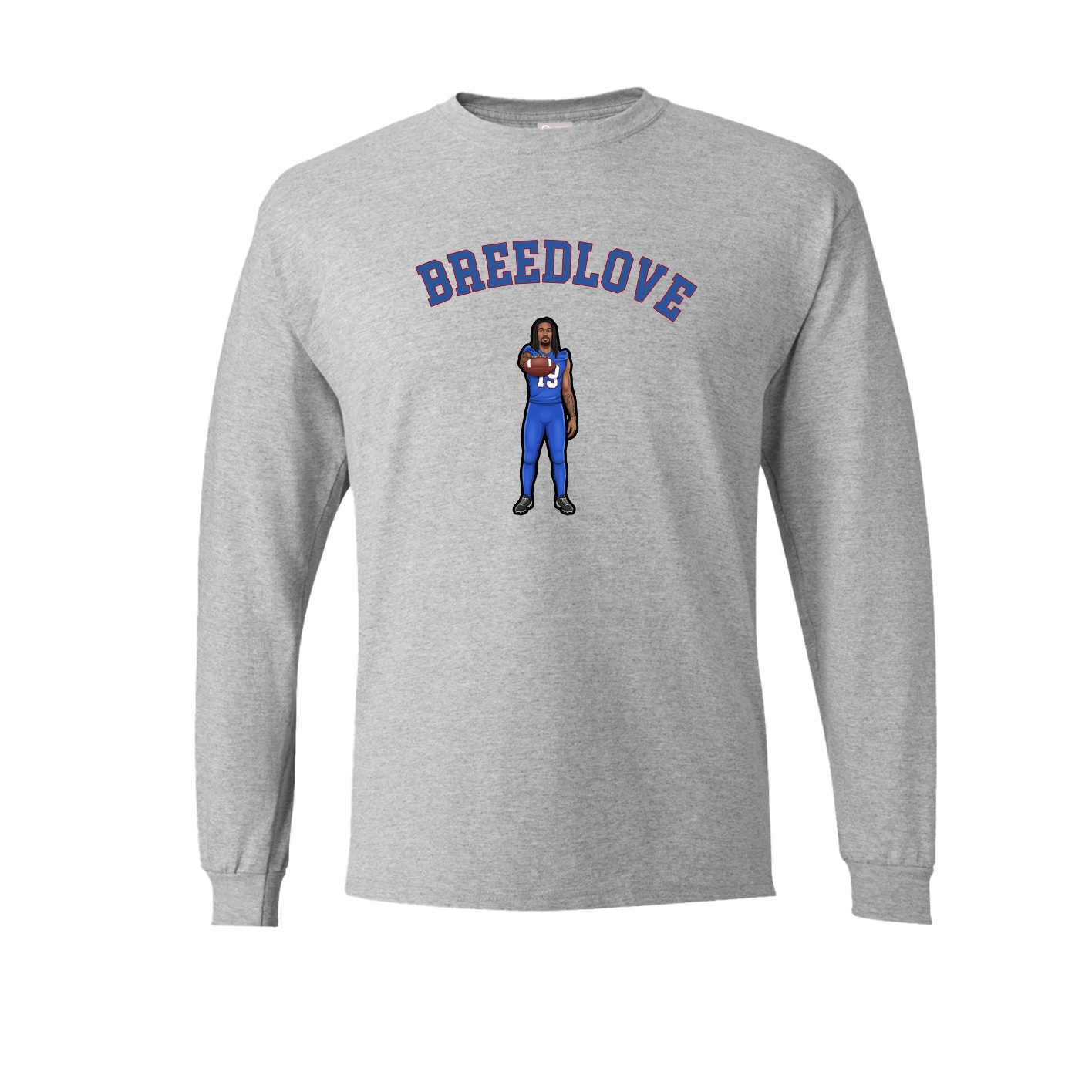 Long Sleeve Tee — Shirsey Arch in Grey