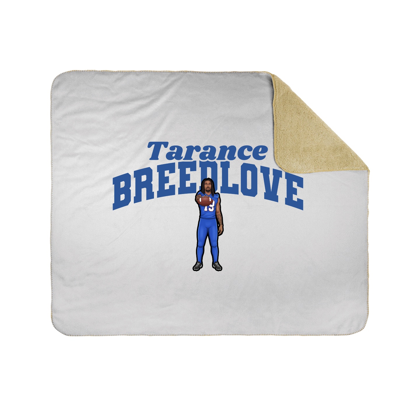 Throw Blanket — Signature Arch in White