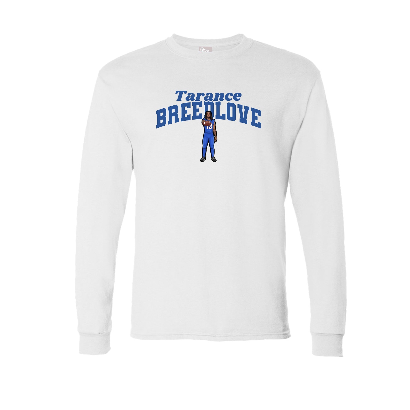 Long Sleeve Tee — Signature Arch in White