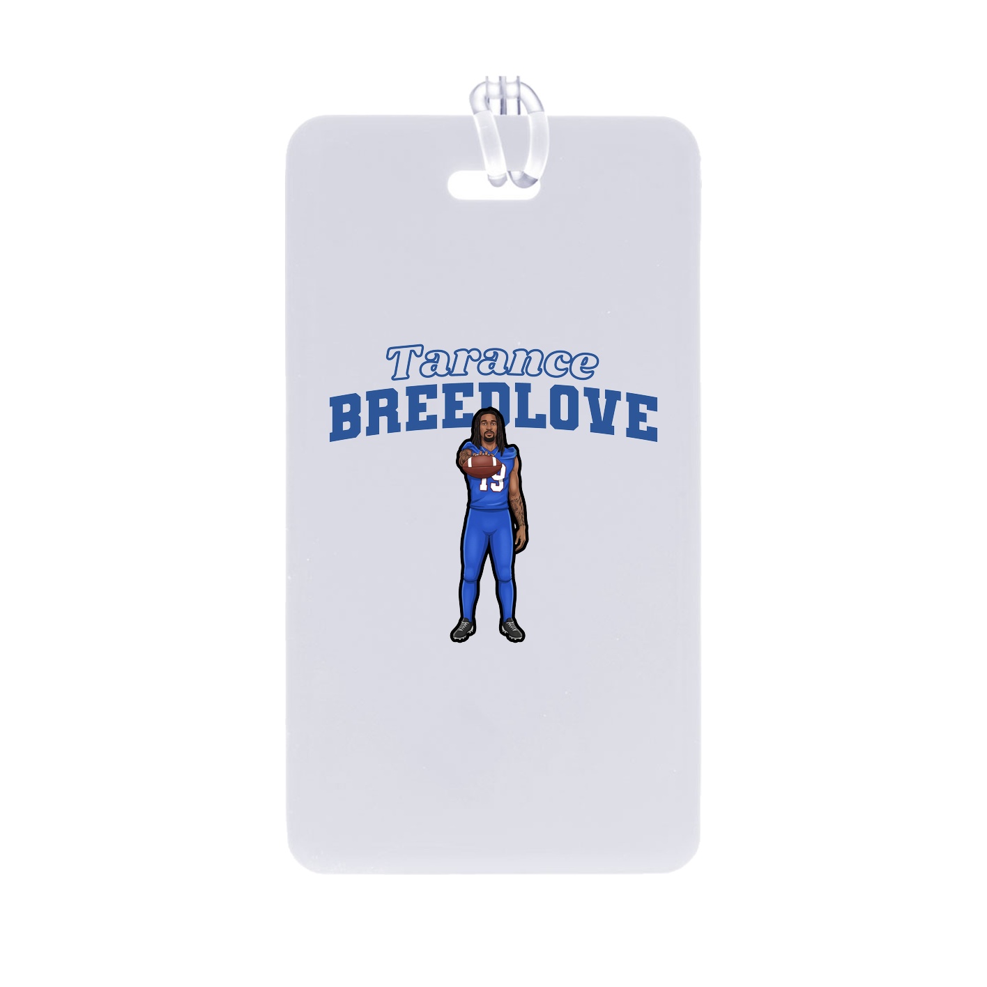 Bag Tag — Name Arch in Classic