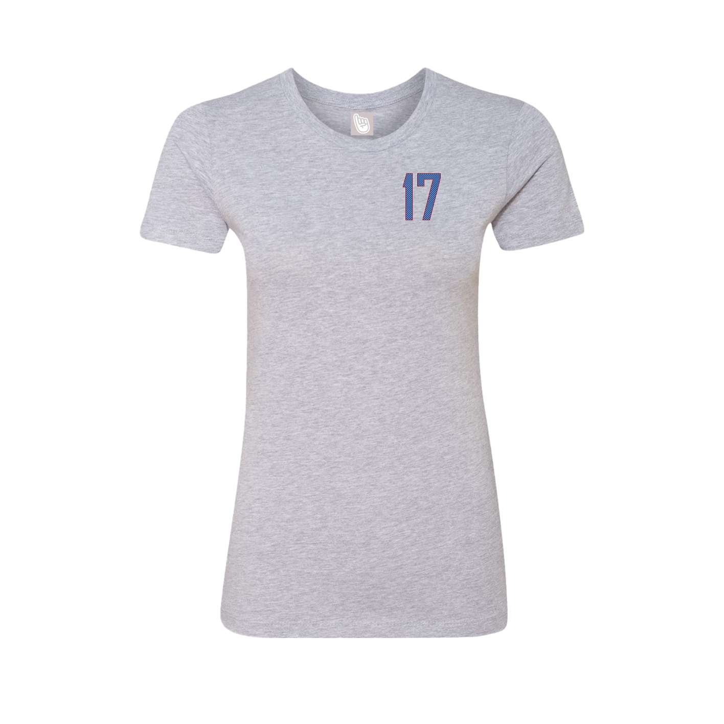 Womens Tee — Front Shirsy in Grey