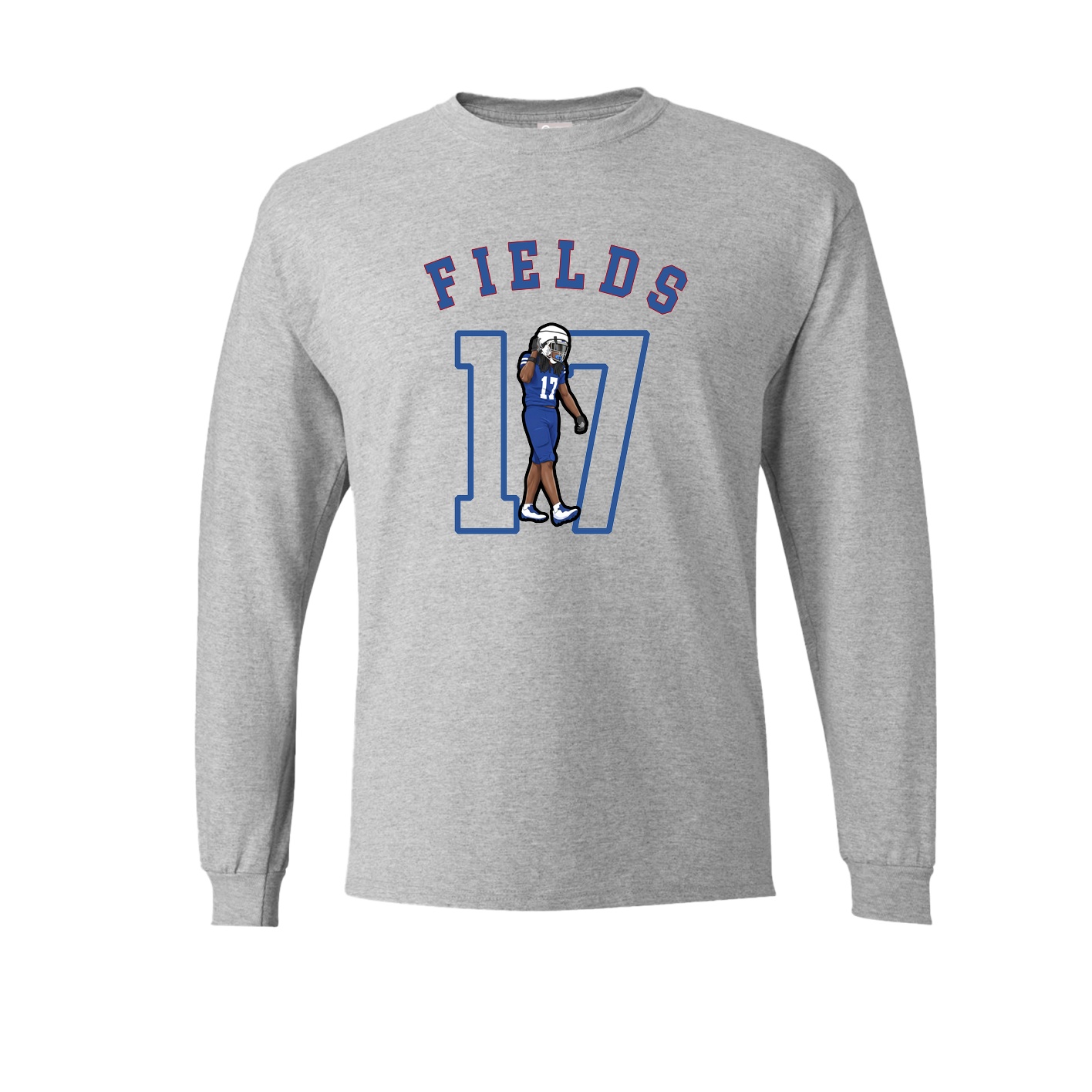 Long Sleeve Tee — Shirsey Arch in Grey