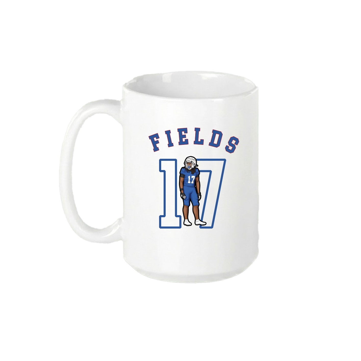 15oz Coffee Mug — Shirsey Arch in White