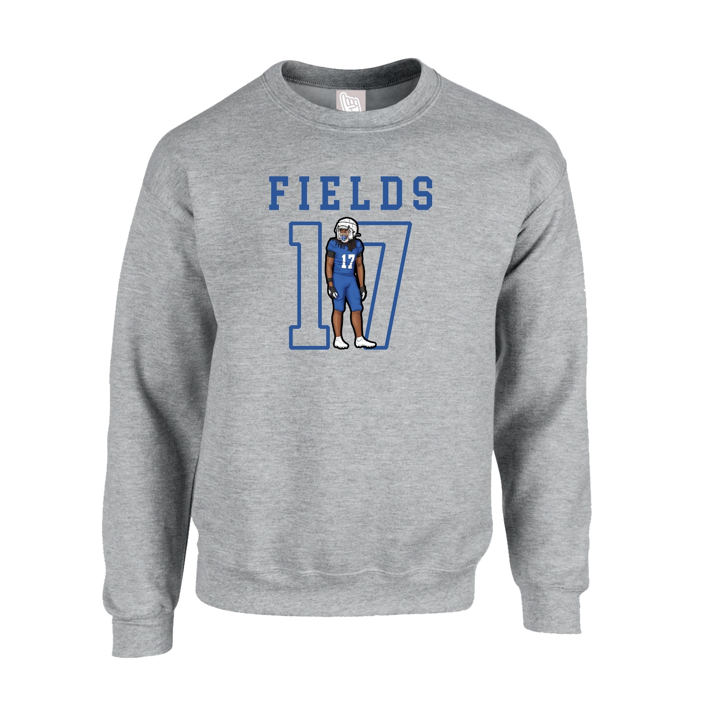 Fleece Crew — Shirsey in Grey