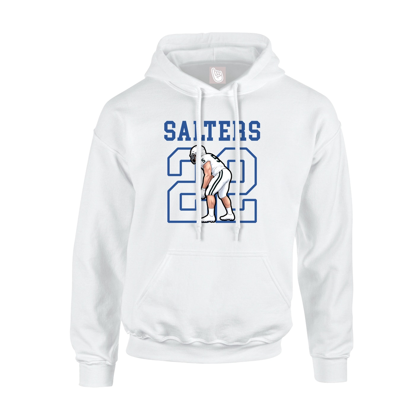 Hoodie — Shirsey in White
