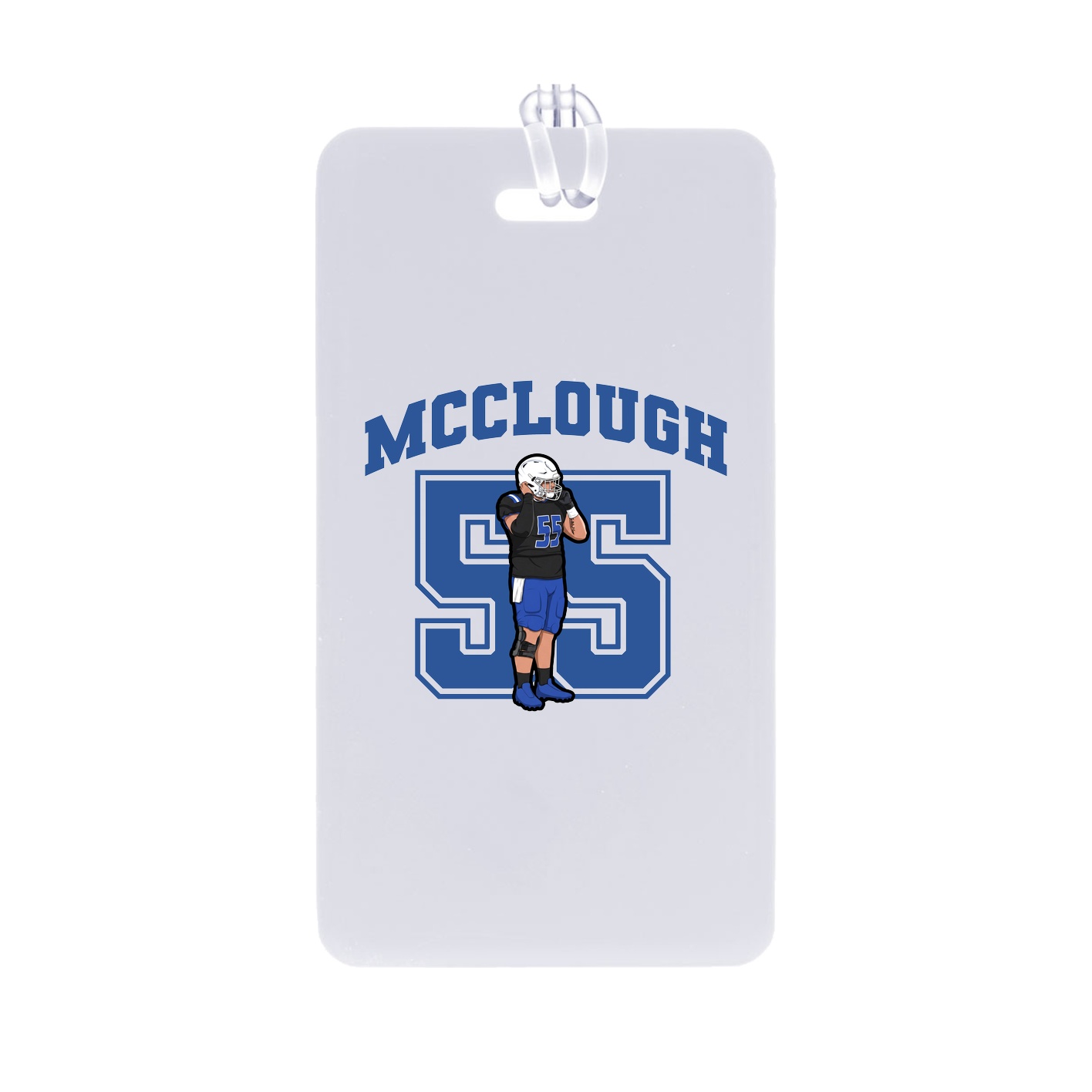 Bag Tag — Number in Classic