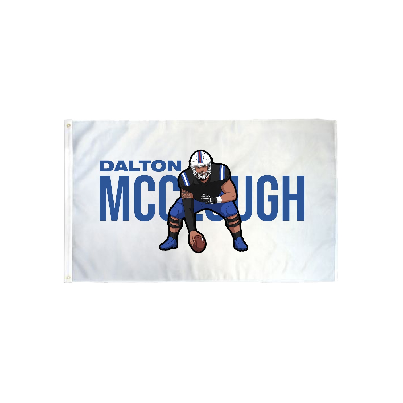 3x5 Flag — Player Name in Classic