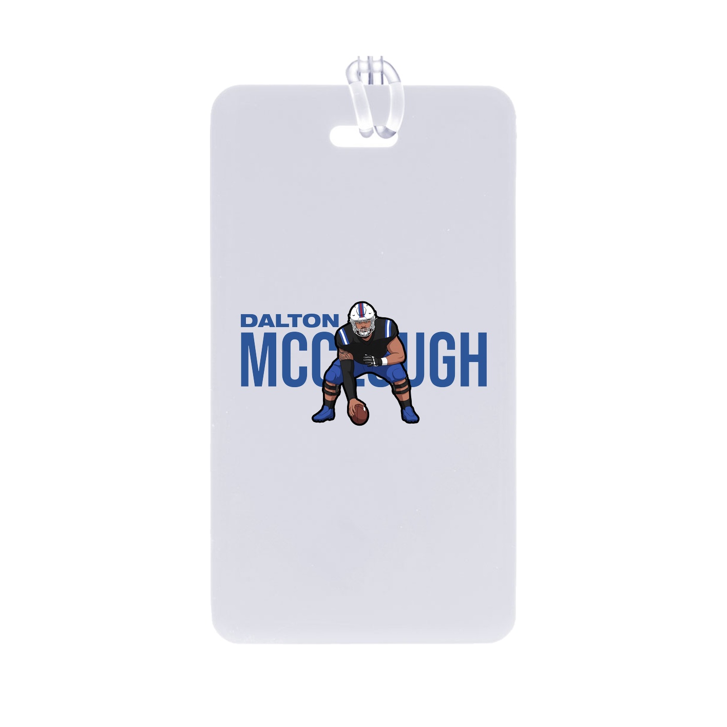 Bag Tag — Player Name in Classic