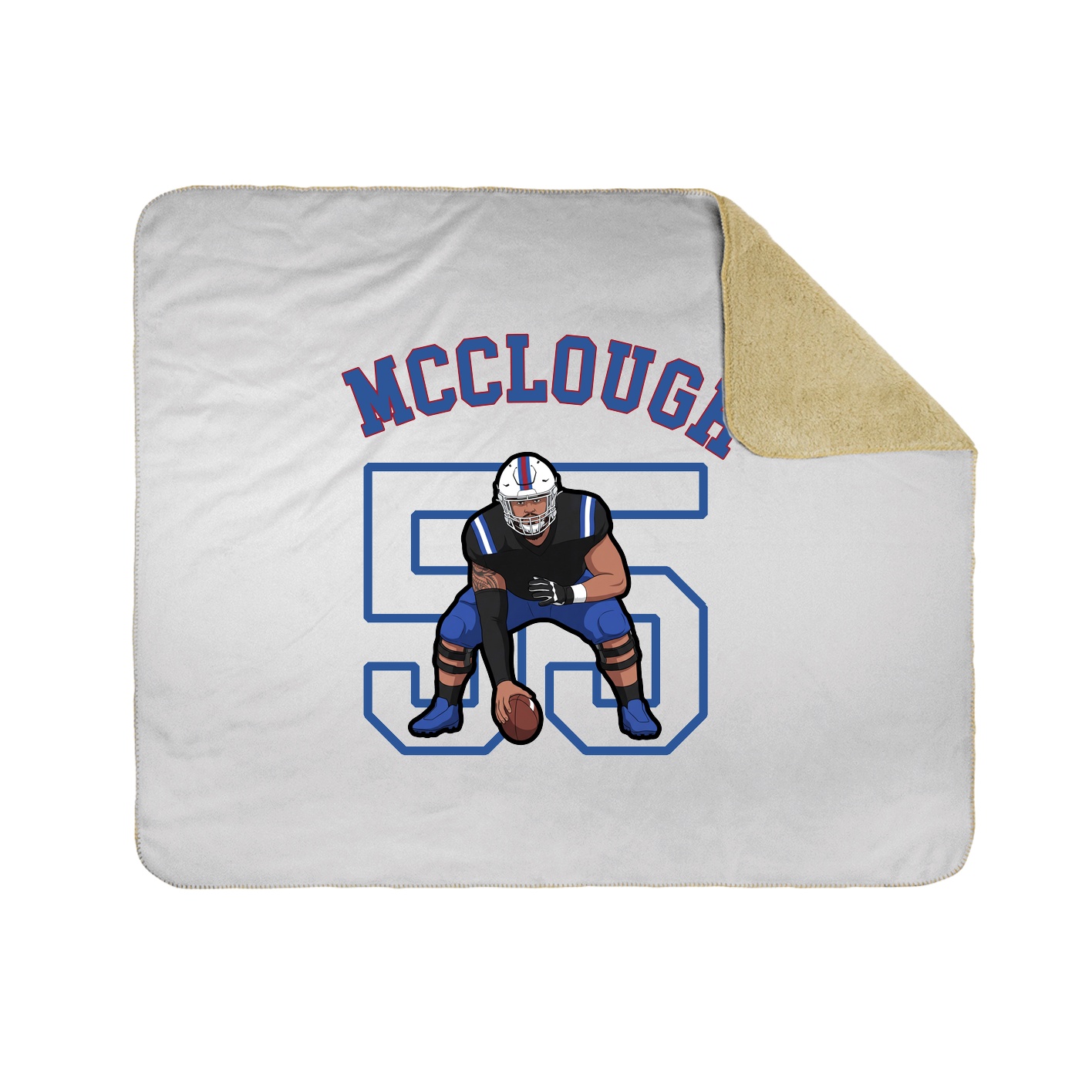 Throw Blanket — Shirsey Arch in White