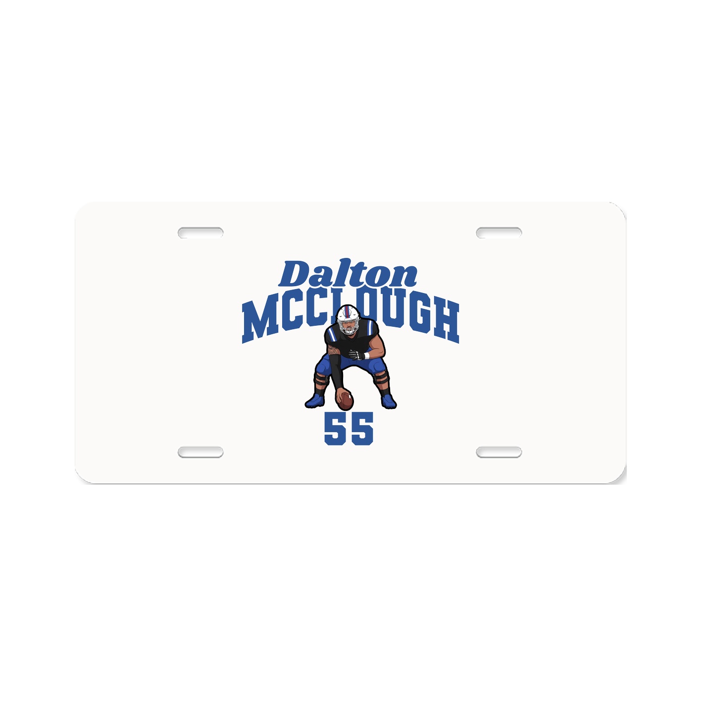 License Plate — Signature Arch in Classic