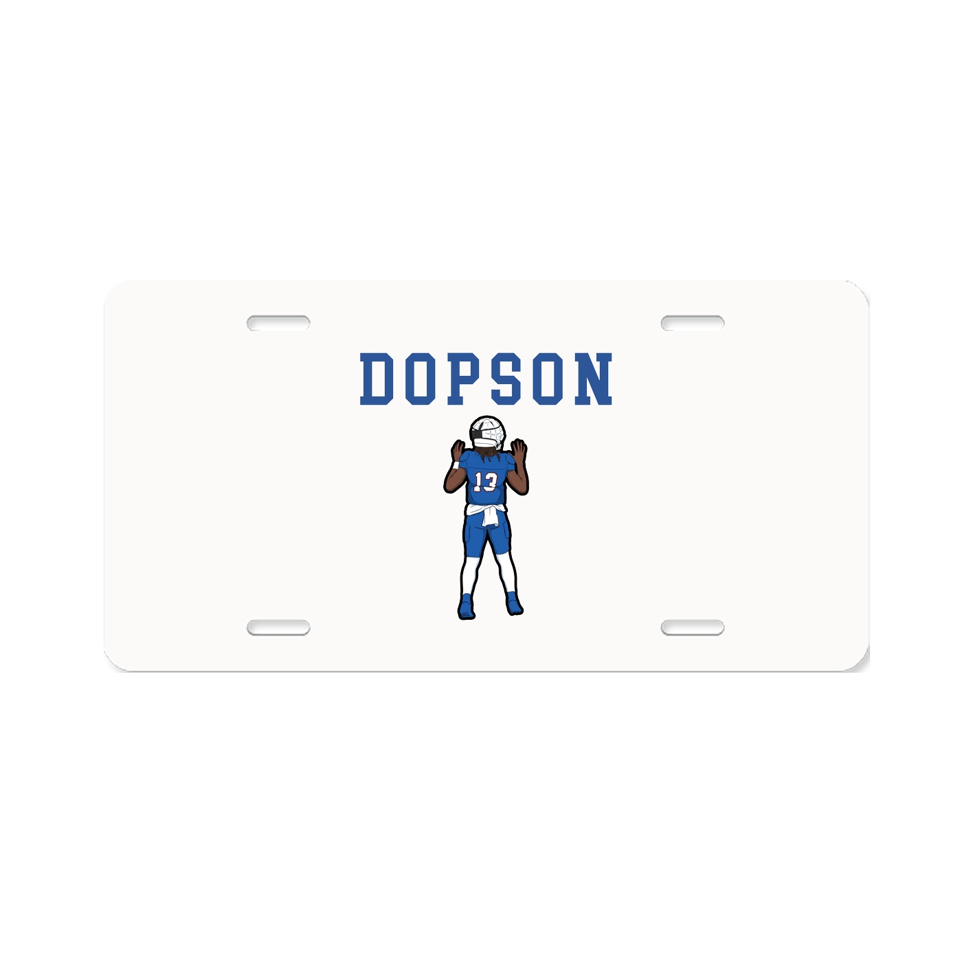 License Plate — Shirsey in Classic