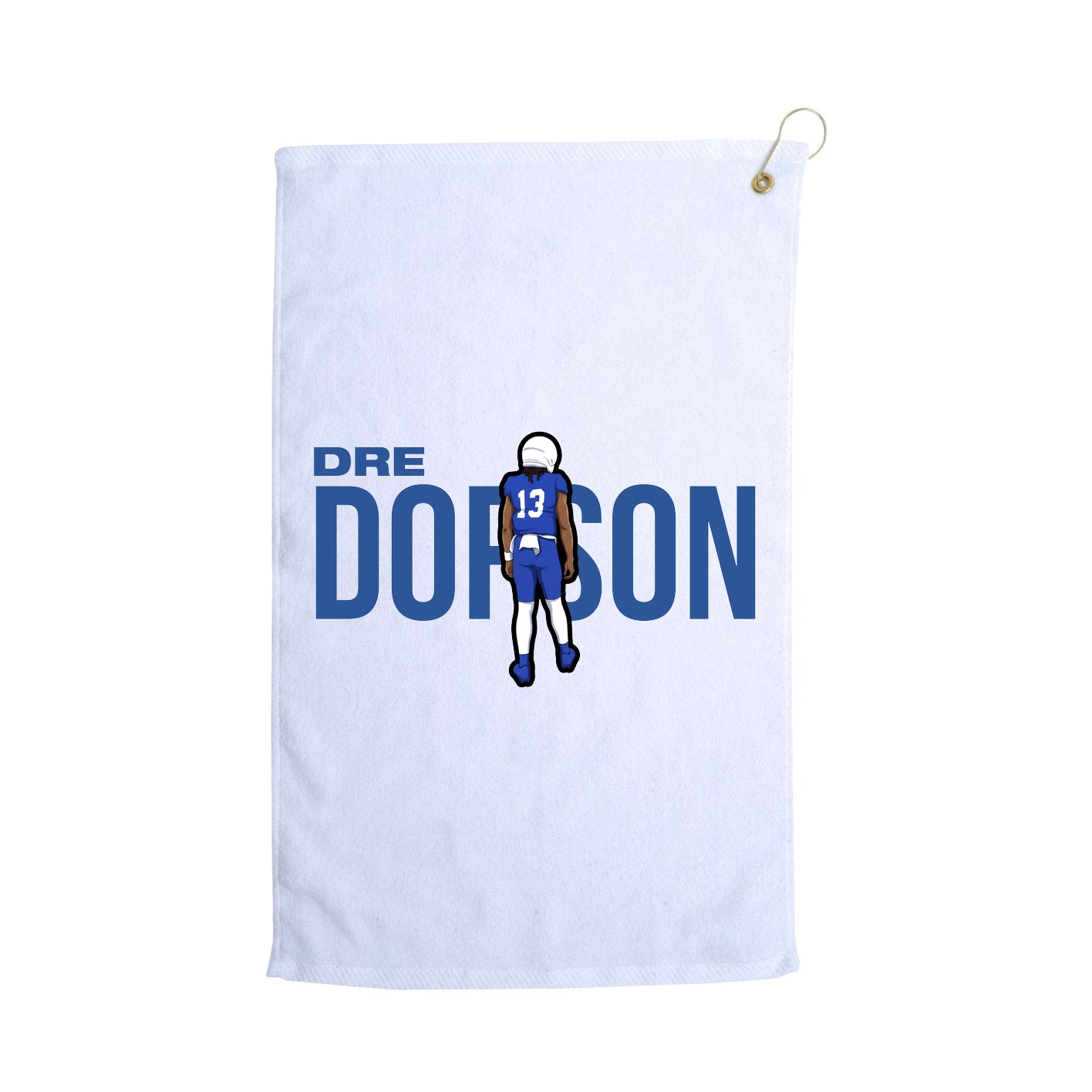 Golf Towel — Player Name in White