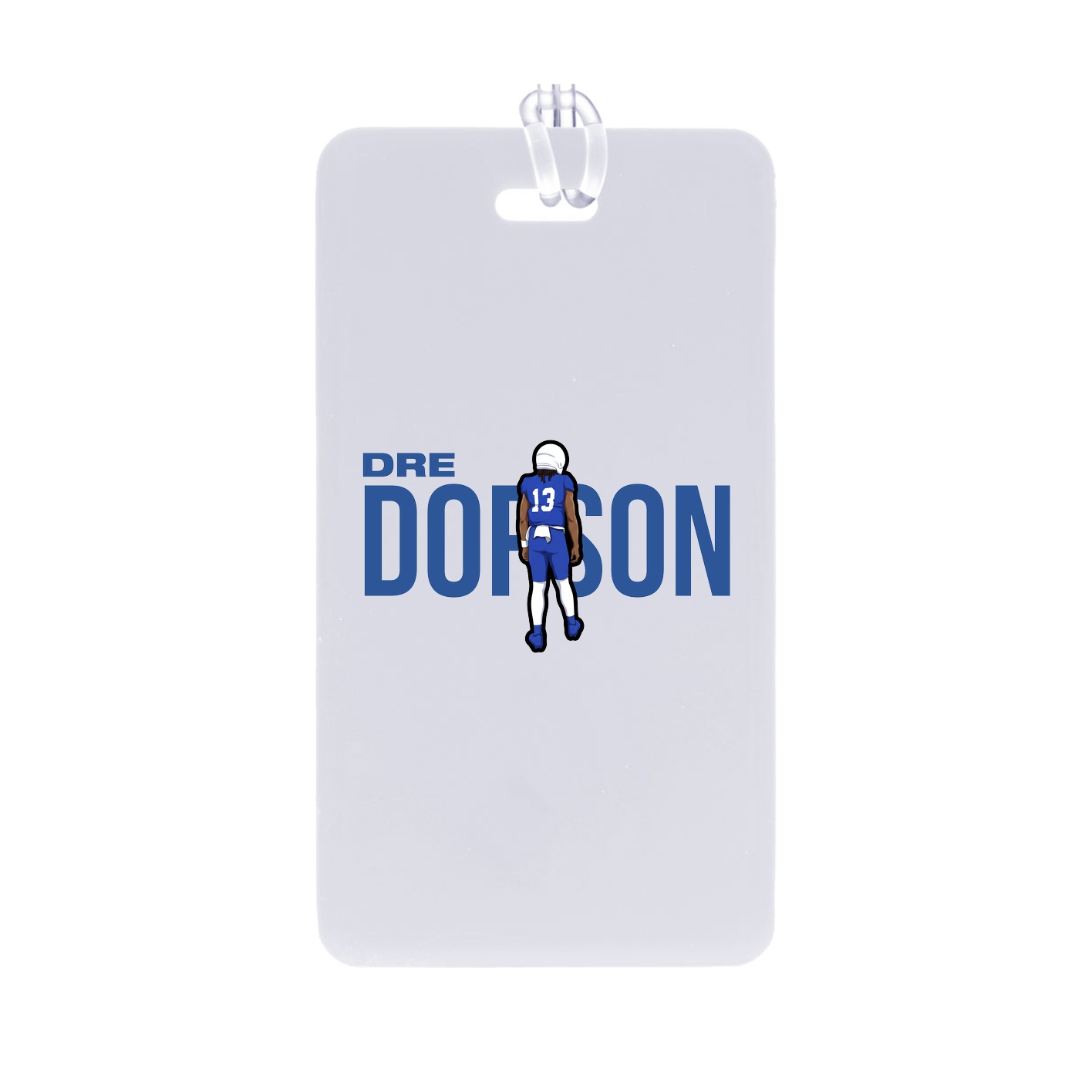 Bag Tag — Player Name in Classic