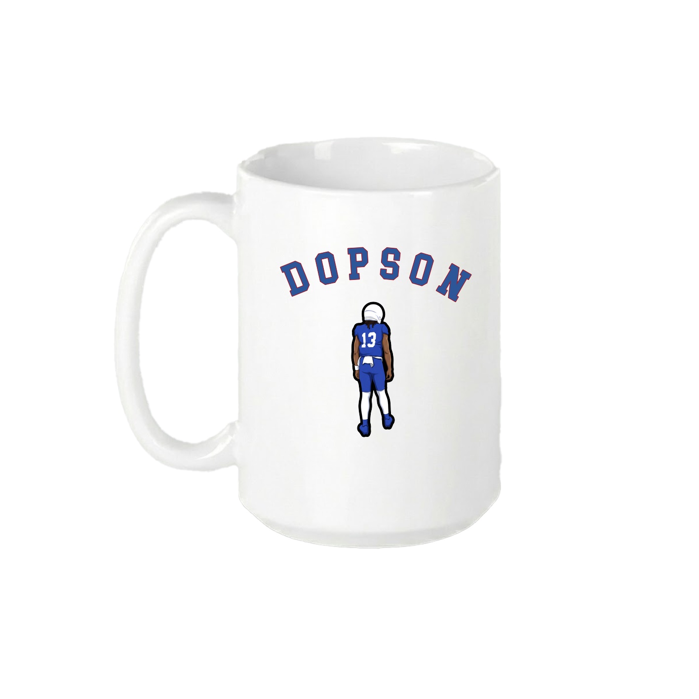 15oz Coffee Mug — Shirsey Arch in White