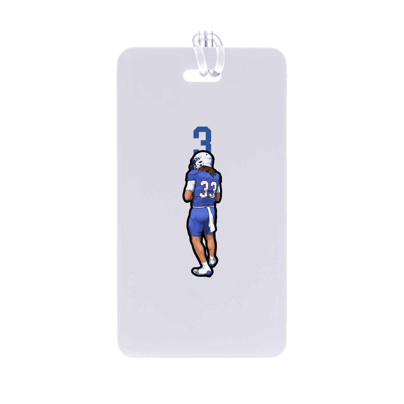 Bag Tag — Number Top in Classic