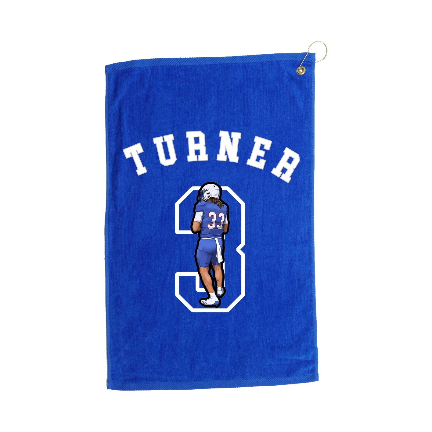 Golf Towel — Shirsey Arch in Royal