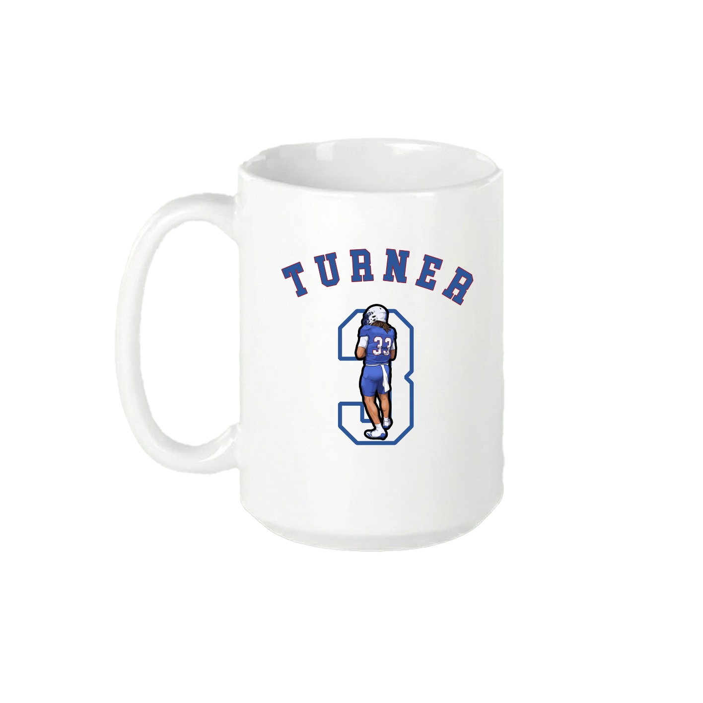 15oz Coffee Mug — Shirsey Arch in White