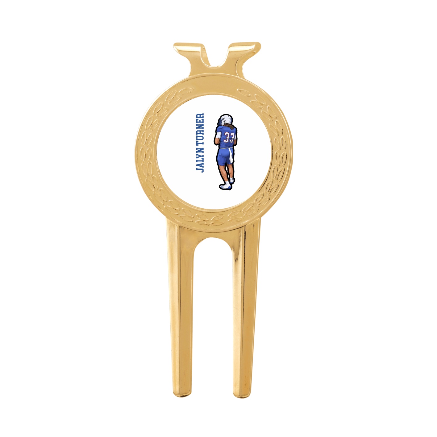 Divot Tool with Ball Marker — Name Vertical in Classic