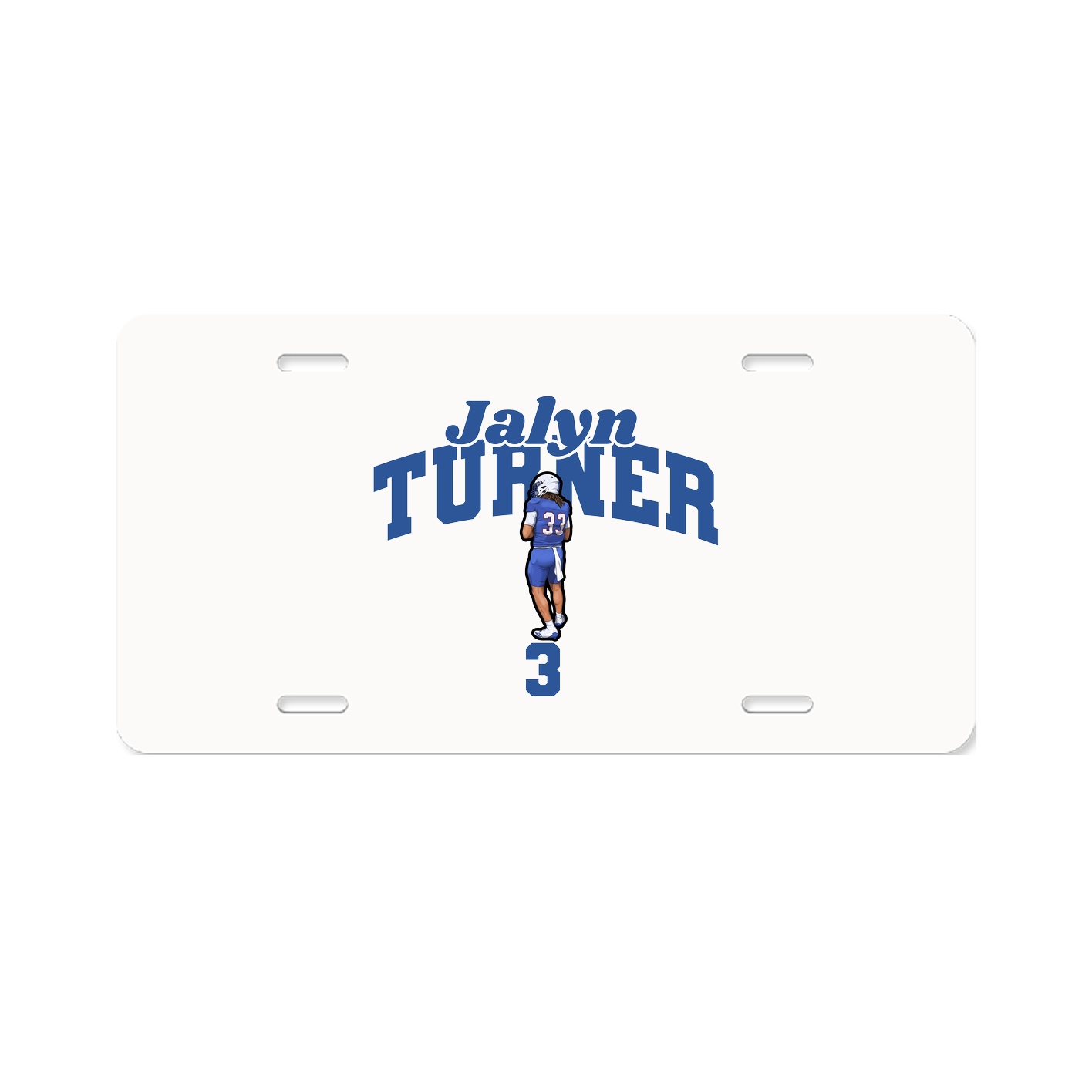 License Plate — Signature Arch in Classic
