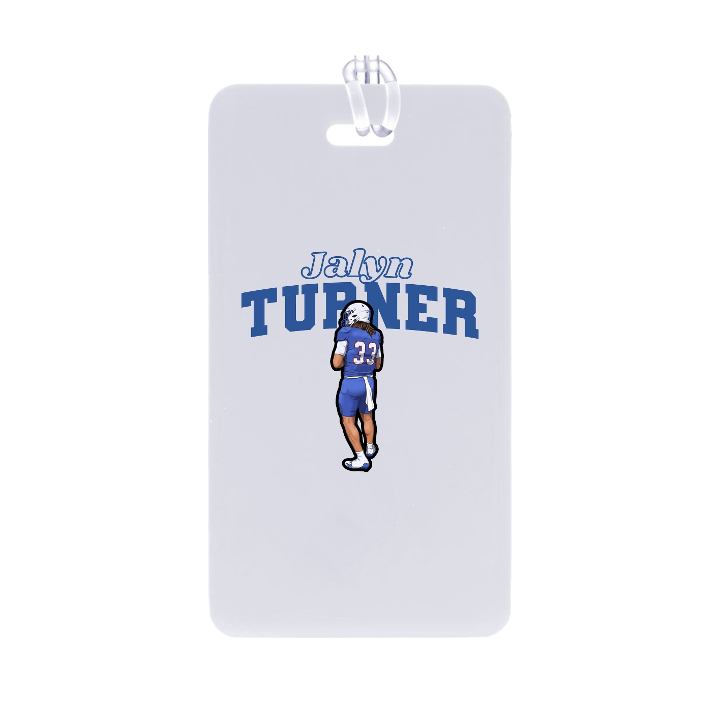 Bag Tag — Name Arch in Classic