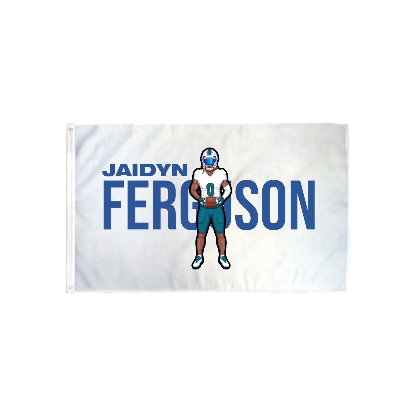 3x5 Flag — Player Name in Classic