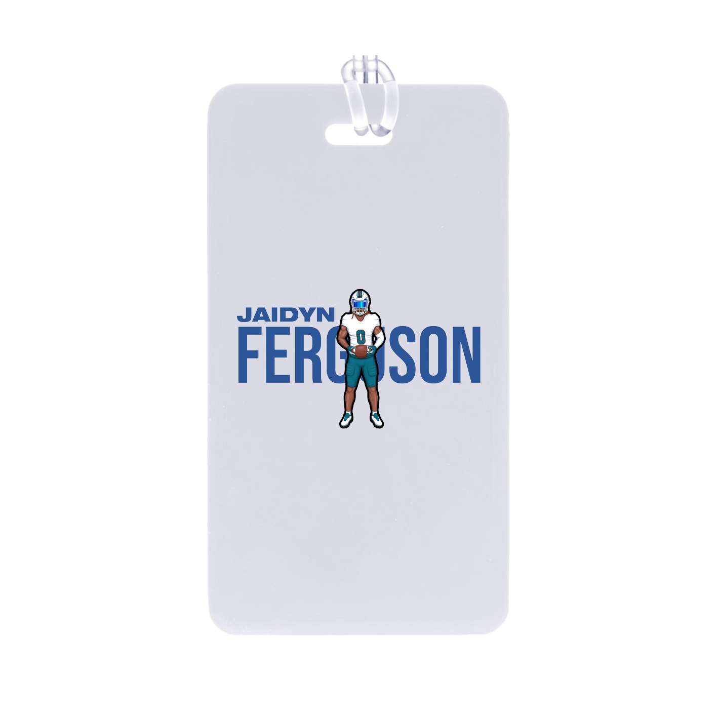 Bag Tag — Player Name in Classic