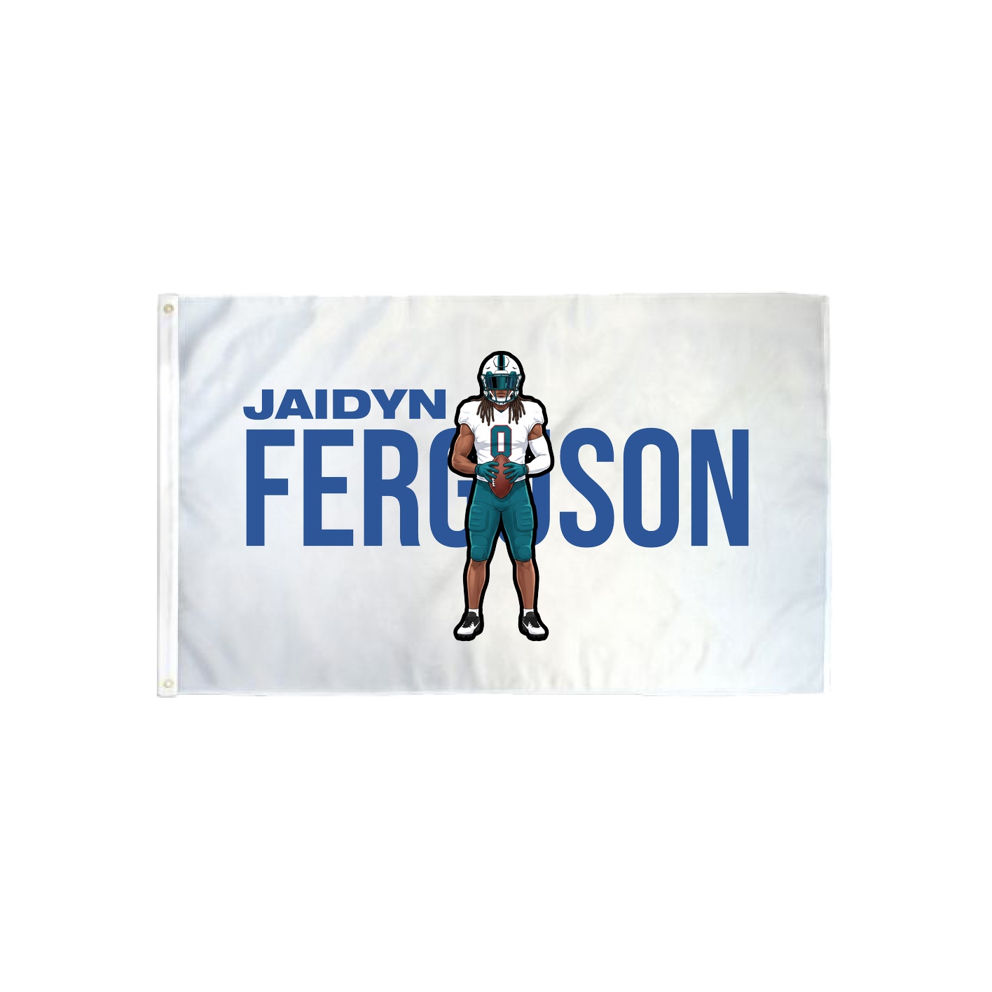 3x5 Flag — Player Name in Classic