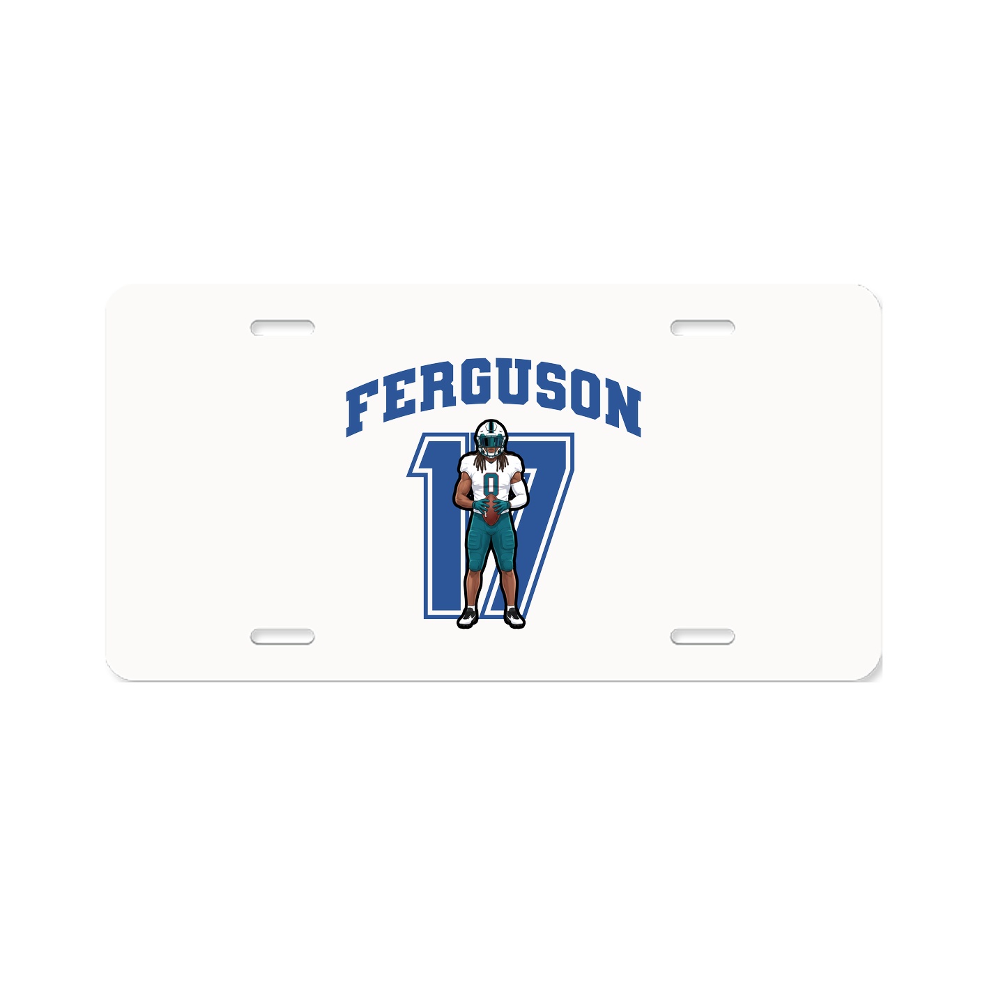 License Plate — Number in Classic