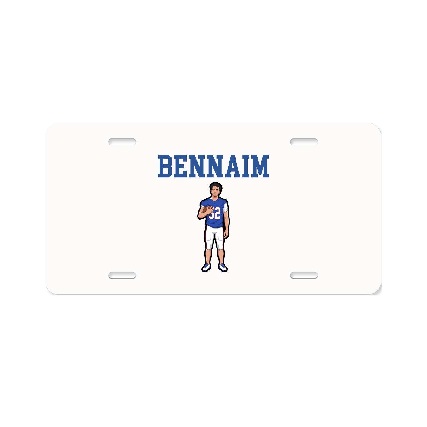 License Plate — Shirsey in Classic