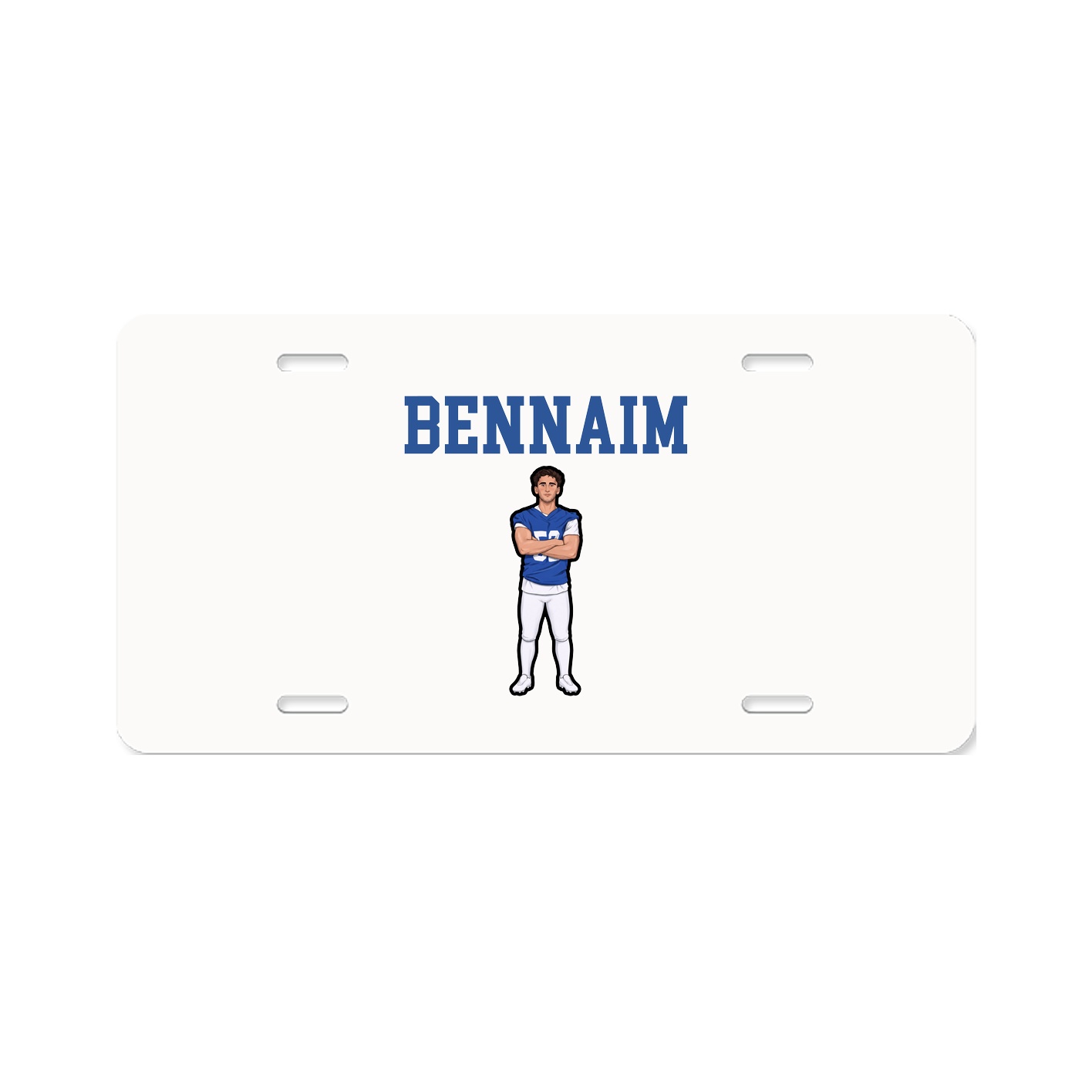 License Plate — Shirsey in Classic