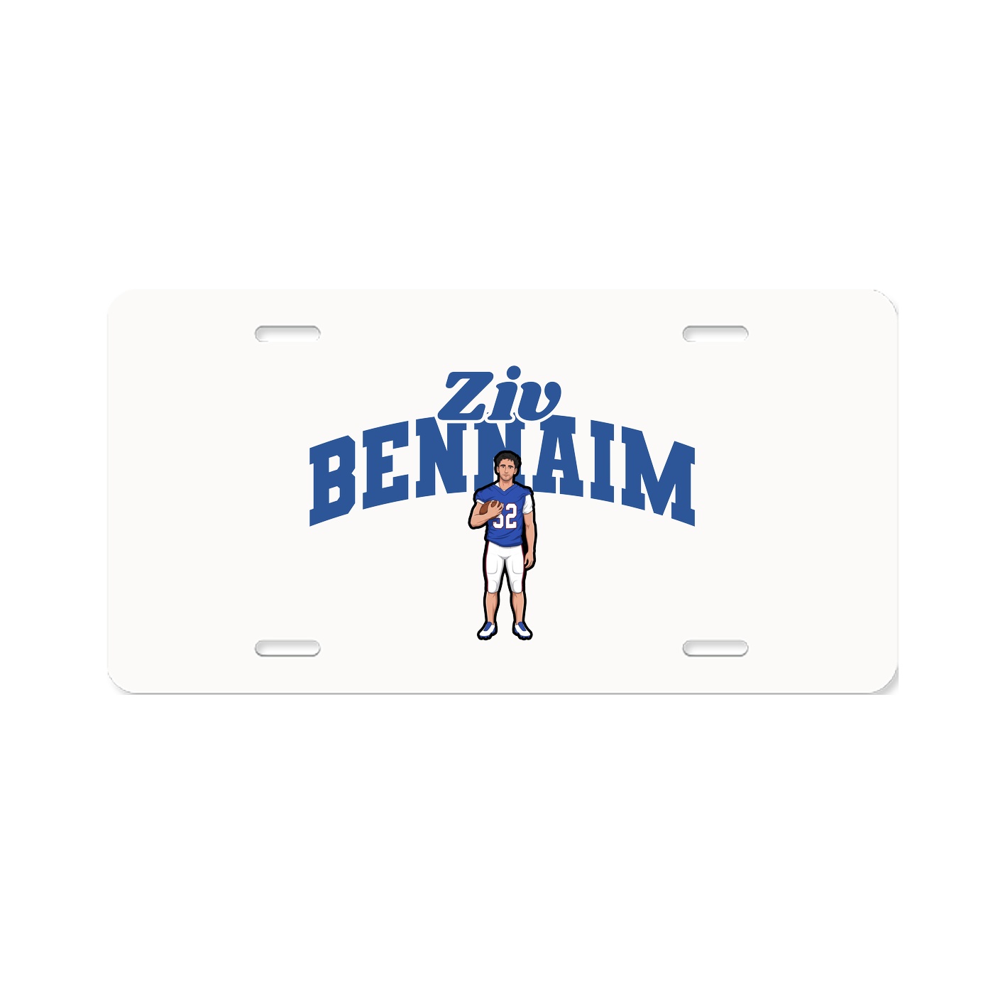 License Plate — Signature Arch in Classic