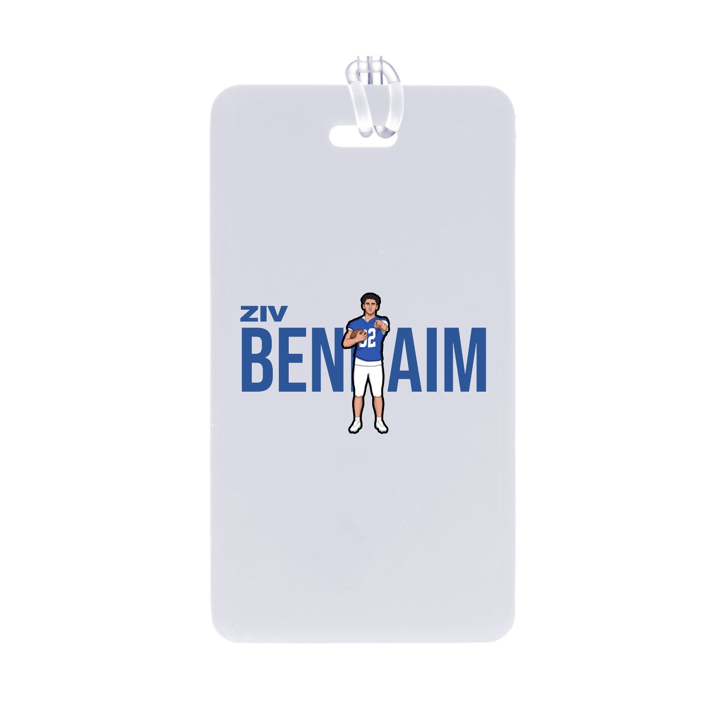 Bag Tag — Player Name in Classic