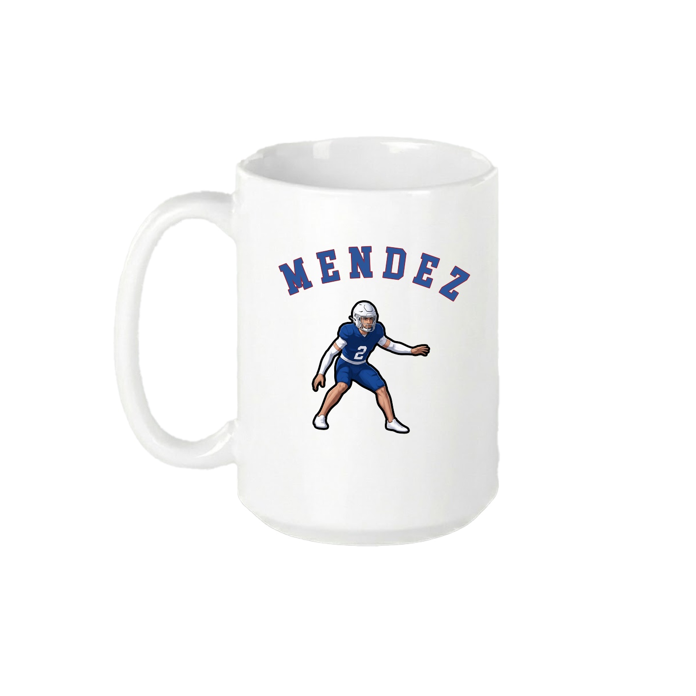 15oz Coffee Mug — Shirsey Arch in White