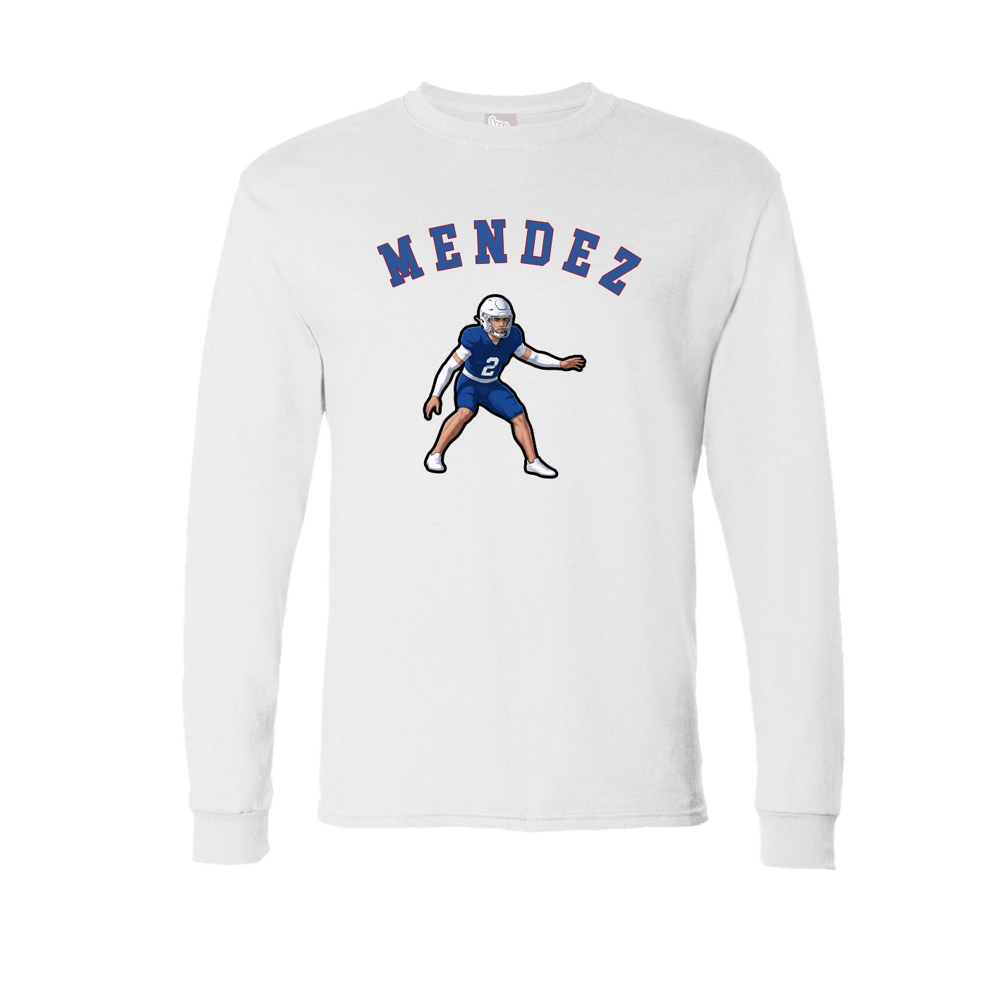 Long Sleeve Tee — Shirsey Arch in White