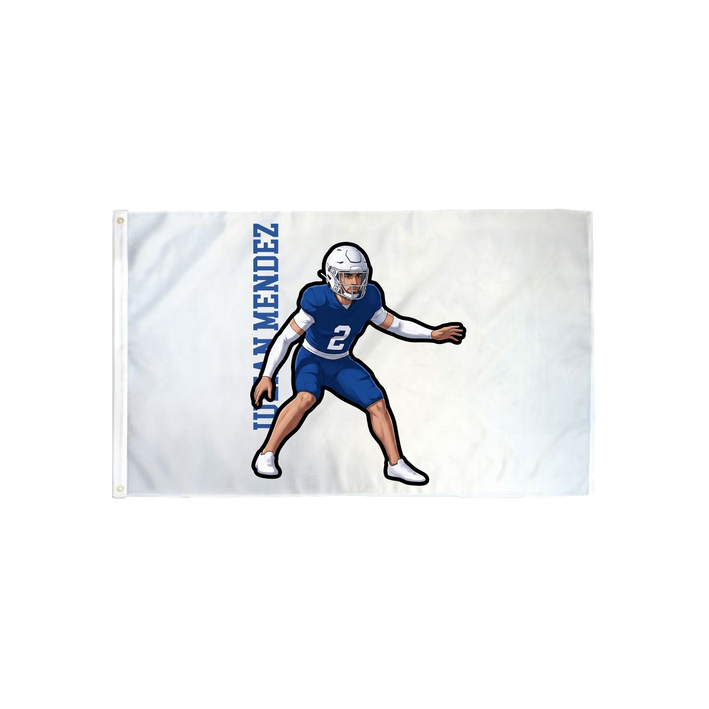 3x5 Flag — Name Vertical in Classic
