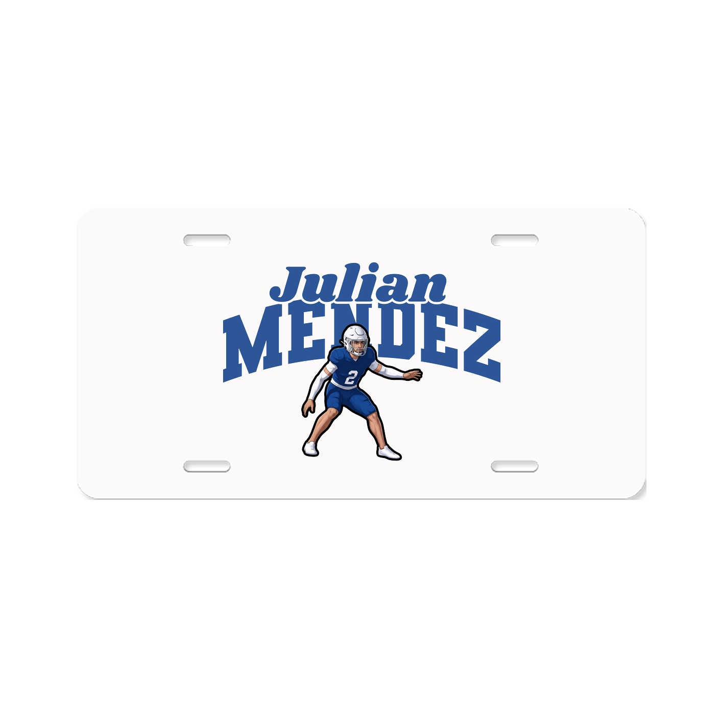 License Plate — Signature Arch in Classic