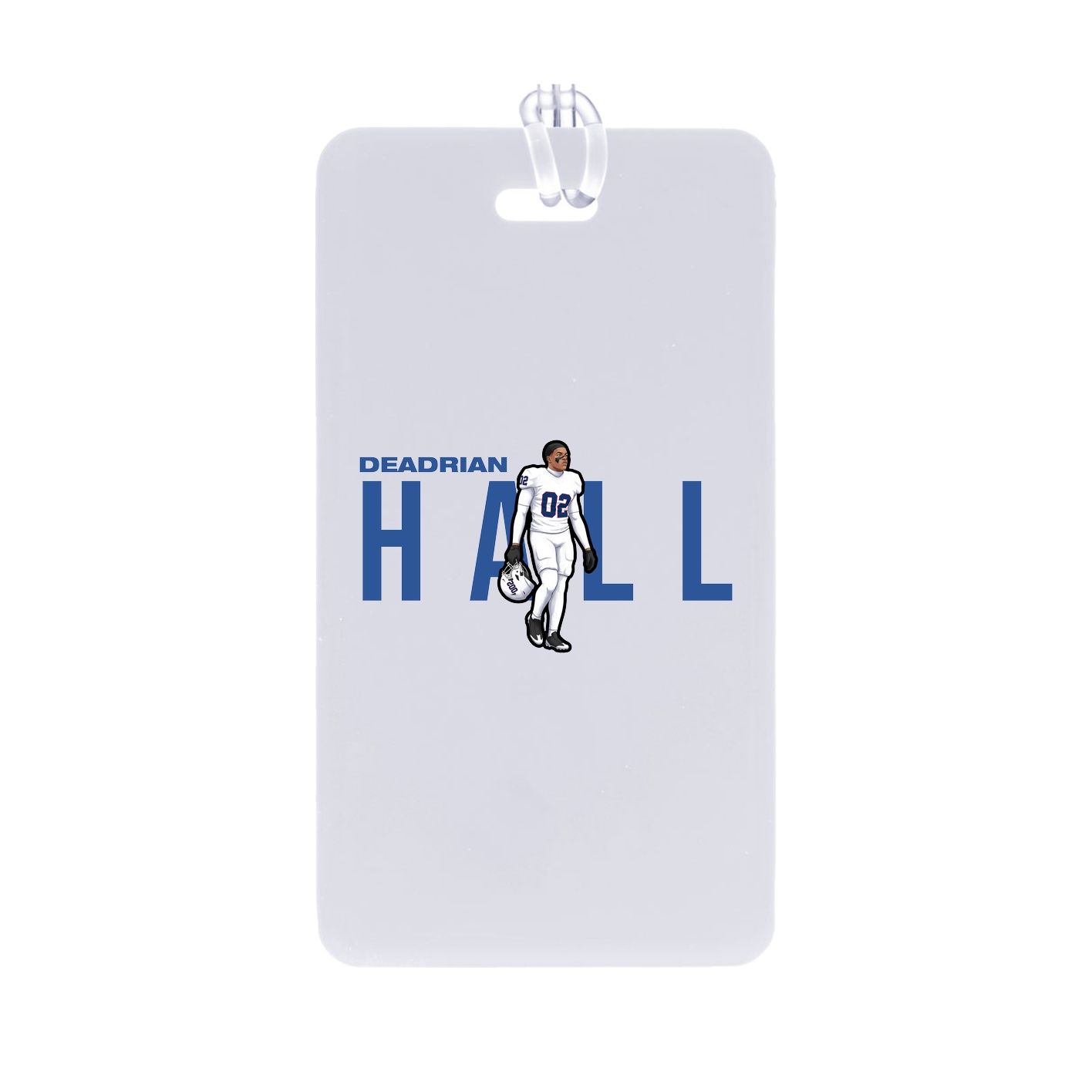 Bag Tag — Player Name in Classic