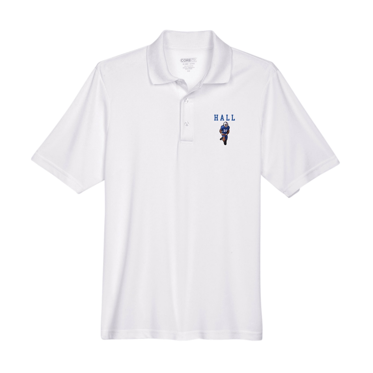 Performance Polo — Shirsey in White