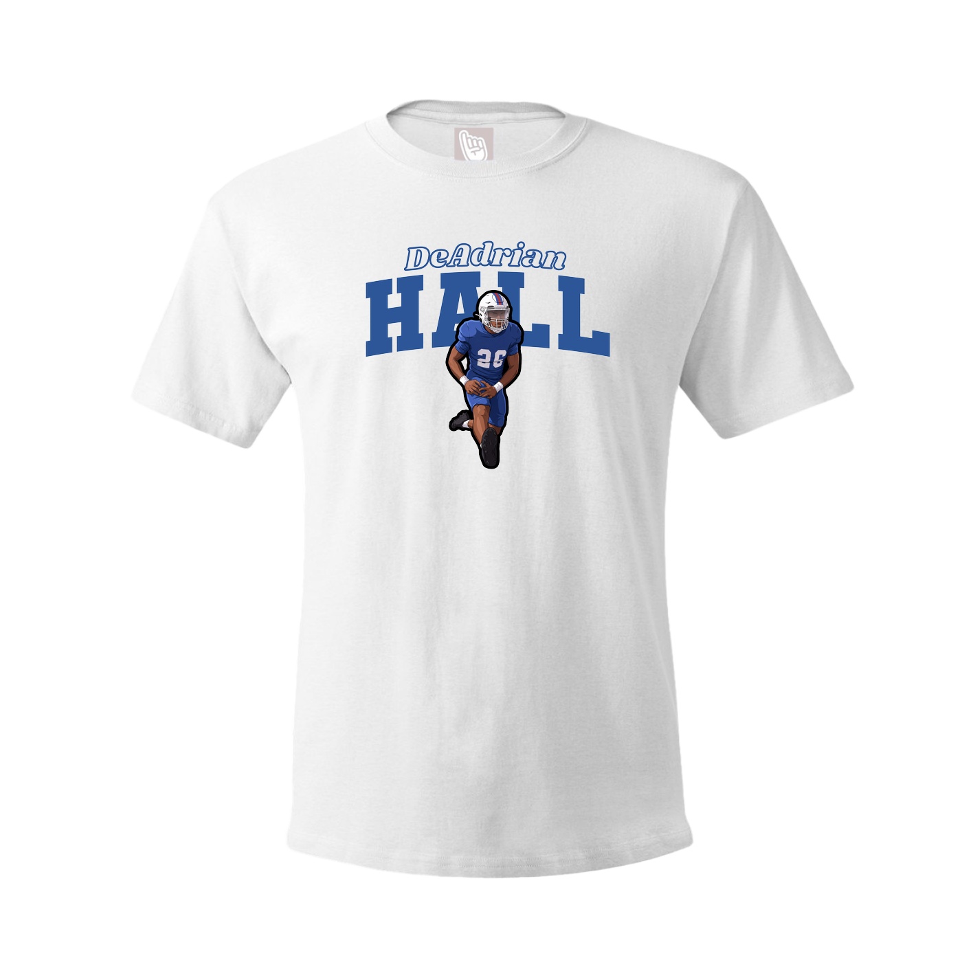 Tee — Name Arch in White