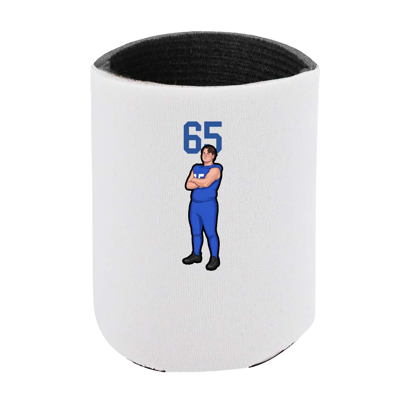 Can Holder — Number Top in White