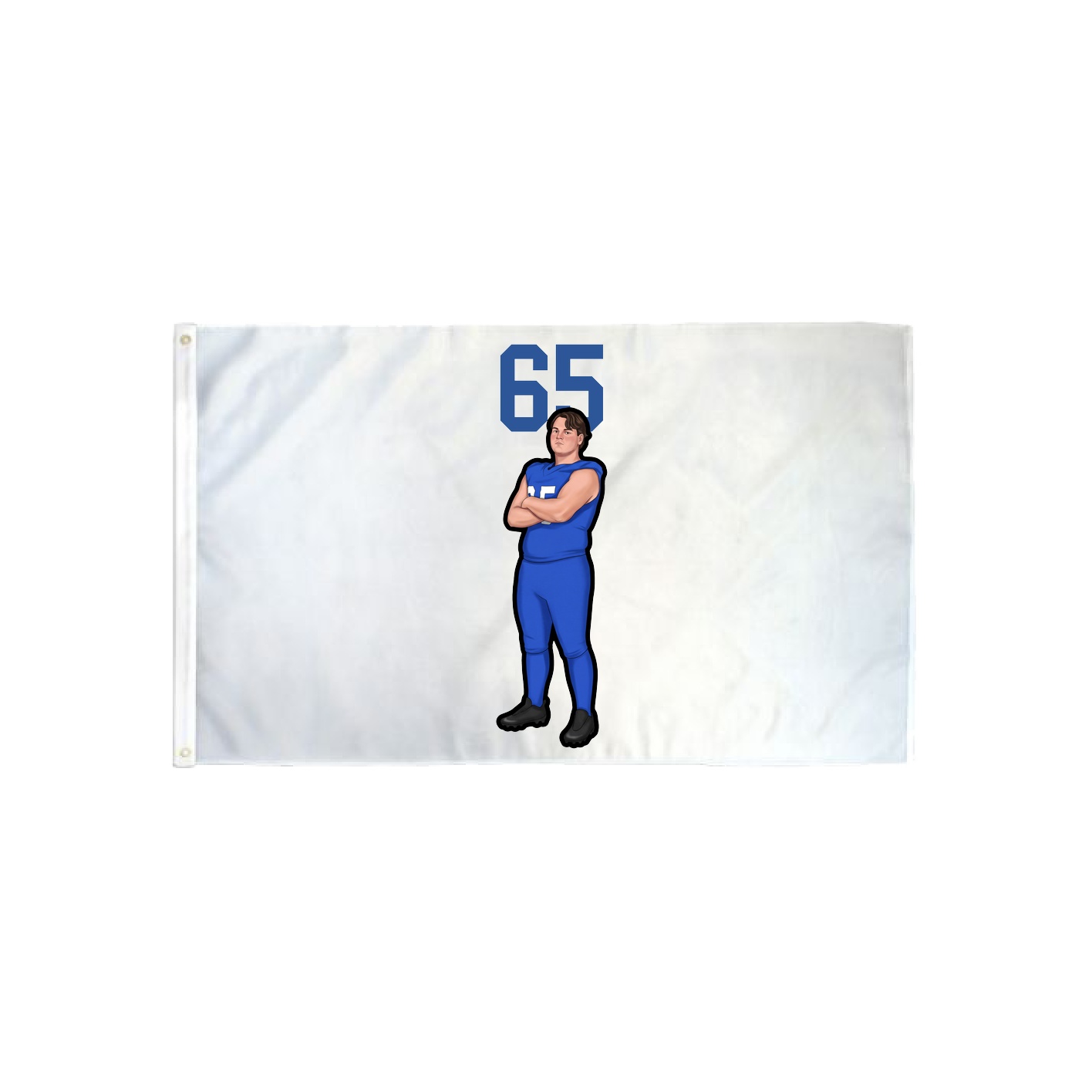 3x5 Flag — Number Top in Classic
