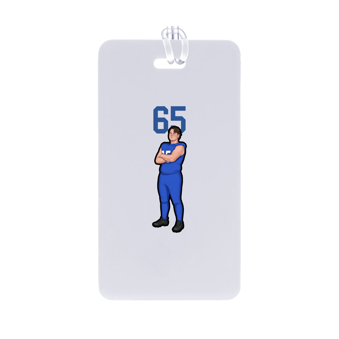 Bag Tag — Number Top in Classic