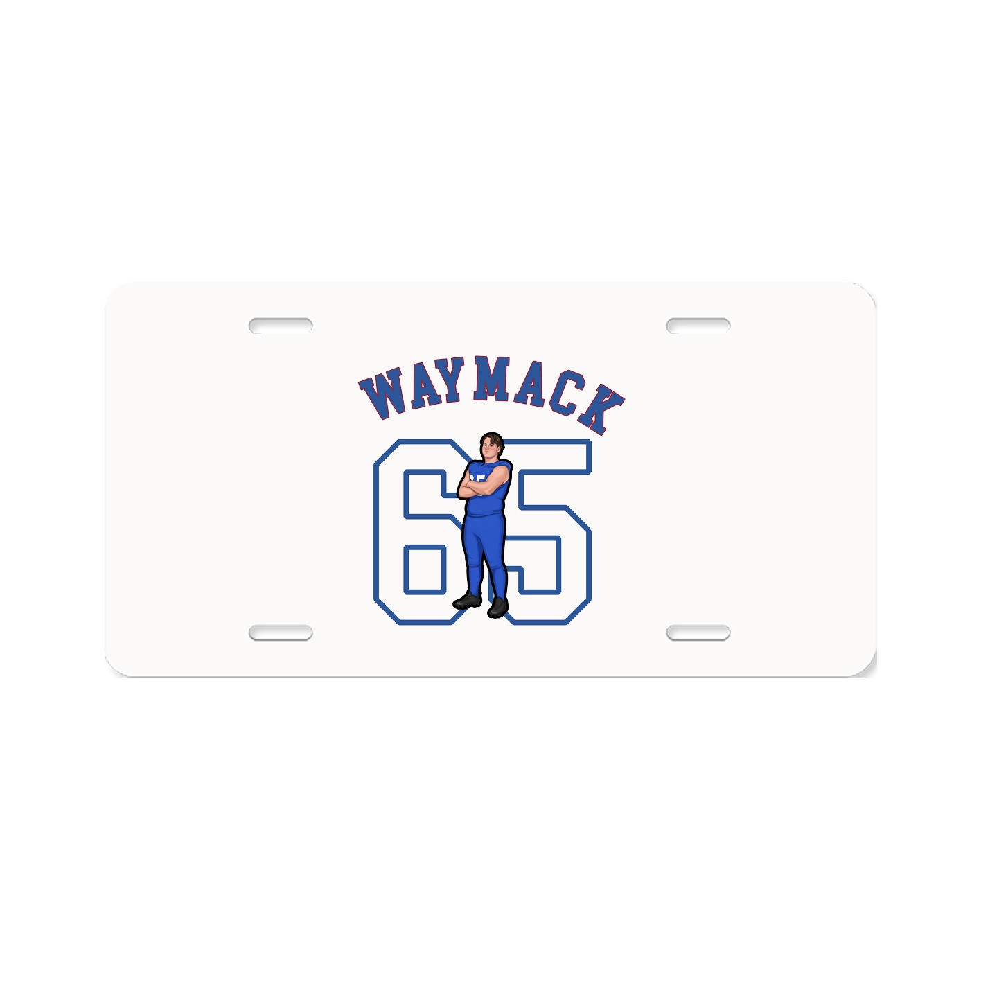 License Plate — Shirsey Arch in Classic