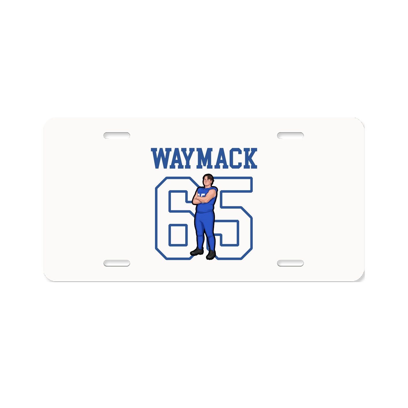License Plate — Shirsey in Classic